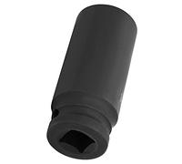 KIMISS Juego de Vasos Métricos de 21/22/24 Mm con Accionamiento de 1/2 Pulgada, Material CR-MO, Diseño de 6 Puntas (24MM)