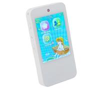 KIMISS Juguete Telefónico para Niños con Pantalla Táctil de 2,8" - Teléfono Celular Educativo con Cámara Dual HD para Niños Pequeños de 3 a 10 Años (White)
