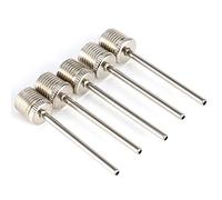 KIMISS Kit de Adaptador de Aguja para Bomba de Bola, Conectores de Aguja de 7 Piezas, Kit de Bomba de Boquilla Inflable para Neumático de Bicicleta, Fútbol, Baloncesto