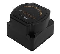 KIMISS Kit de Aislador de Batería Dual, relé Sensible Al Voltaje de 12V y 140Amp para RV, ATV, UTV, Barco, de Gestión de Batería