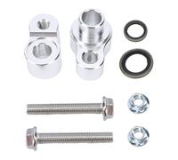 KIMISS Kit de Bloqueo de Aire Acondicionado Trasero, Bloqueo de Aire Acondicionado de Metal con Arandelas de Sellado para Tahoe 2000-2013 Compatible con Varios SUV Grandes