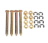 KIMISS Kit de Buje de Pasador de Bisagra de Puerta de 20 Piezas, Juego de Repuesto de Acero Galvanizado 862793 para Puertas Delanteras Bronco