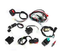 KIMISS Kit de arnés de cables para ATV, rectificador y bobina solenoide, compatible con quad CDI y accesorios eléctricos