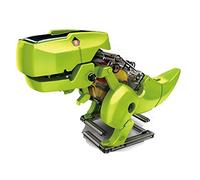 KIMISS Kit de Construcción de Robots de Dinosaurios Solares 3 en 1, Juguetes de Robot de Bricolaje con Energía Solar para Mayores de 8 Años, Aprende y Juega con Tecnología Ecológica (como se Muestra)