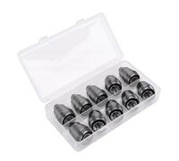 KIMISS Kit de Electrodos de Boquilla de Corte para P80-10 Juegos de Boquillas y Electrodos de Hafnio de 1,5 Mm para Corte Avanzado de Metales