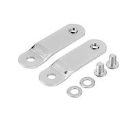 KIMISS Kit de elevación del Tanque de Gas, Tanque Delantero 2.56 "con Perno en el Kit de elevación Kit de elevación del Tanque de Gas para XL 1995-2010 Lift Up (Plateado)