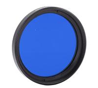 KIMISS Kit de Filtro de Lente a Todo Color de 37 Mm - Compatible con Cámaras SLR, Incluye Filtros Naranja, Rojo, Amarillo, Verde, Azul para una Fotografía Impresionante (Blue)