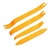 KIMISS Kit de Herramientas de Extracción de Molduras de Automóviles Instalación de Tableros y Paneles - Juego de Herramientas de Palanca de Plástico Clips y Sistemas de Puertas (1 juego)