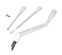 KIMISS Kit de Inclinación de Peligro de Señal de de Palanca de Cambios para Automóviles y Camiones 1967-1994, Acero Inoxidable Pulido para Flaming River, Ididit, Pro Comp