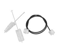 KIMISS Kit de Limpieza de Cepillos de Bocina de 3 Piezas para Trompeta y Trompa, Juego de Herramientas de Limpieza de Instrumentos Musicales Portátiles con Cuerda y Cepillo para un Mantenimiento