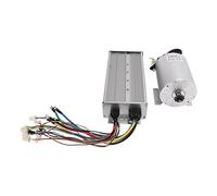 KIMISS Kit de Motor Eléctrico de CC sin Escobillas de 72 V y 3000 W - Controlador de Motor de Alta Velocidad para Scooter y Bicicleta - Cuerpo de Aluminio con Piñón T8F
