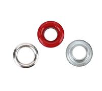 KIMISS Kit de Ojales para Manualidades, 400 Juegos de Ojales de Metal de 3 Mm con Arandelas para Cuero, Zapatos, Bolsos, Proyectos de álbumes de Recortes