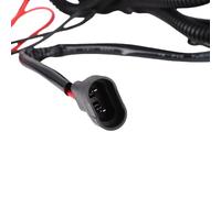 KIMISS Kit de relé y Arnés de Cableado para Faros Antiniebla 9006, Arnés de Cableado Universal de 40 A de 1 A 2 con Conectores de Doble Enchufe y relé, para Vehículos de 12 V,
