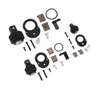 KIMISS Kit de Reparación de Cabeza de Trinquete, Juego de Accesorios de Llave de Tubo de Herramientas Manuales de Acero CR V de 72 Dientes para Mantenimiento