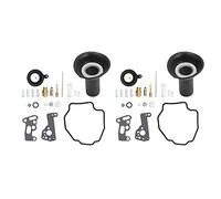 KIMISS Kit de reparación de reconstrucción de carburador, reacondicionamiento de carburador, juego de reacondicionamiento de carburador de motocicleta, reemplazo para Virago XV535 1990-2001 XV 535