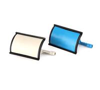 KIMISS Kit de Reparación de Solapa de Calentador de Aire Acondicionado de Doble Zona, Herramienta de Reparación de Coche de Esponja de Solapa de Calentador de Ca con Esponja 6480E3 para 407 2004-2016