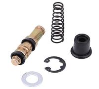 KIMISS Kit de reparación para bomba de embrague y freno de moto, cilindro de 12.7mm, pistón y accesorios, compatible con múltiples modelos