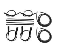 KIMISS Kit de Sello de Burlete para Puerta Kit de Sello de Vidrio para Ventana de para Puerta y Ventana Reemplazo de Marcador de Posición KD1001-10 Reemplazo Directo de Goma