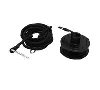 KIMISS Kit de Sujeción para Tapete de Agua Flotante para Uso Seguro, Ojal y Cuerda Versátiles con Almohadilla de Espuma de 118 Pulgadas para Lago, Piscina y Playa