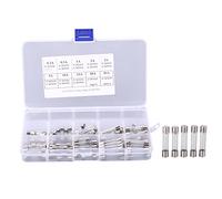 KIMISS Kit de Surtido de Vidrio 100pcs 520 Mm 630 Mm .2a .5a 1a 2a 3a 5a 10a 15a 20a 30a - Circuito de Automóvil