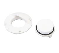 KIMISS Kit de Tapón de Drenaje Tipo Tornillo de Autorretención, Excelente Sellado, Tapón de Drenaje de Espejo de Popa de Nailon de Alta Resistencia para Uso Marino