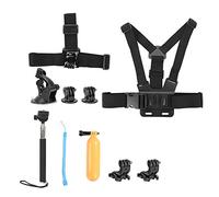 KIMISS Kit Universal de Accesorios para Cámara 6 en 1 para 7 6 5 y Más, Ideal para Fotografía de Aventuras Deportivas