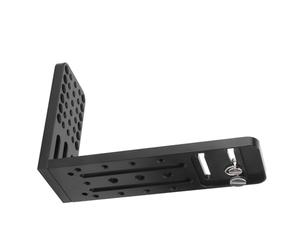KIMISS L130C DSLR Stabilizer L Plate - Soporte de Video de Cámara de Liberación Rápida Universal con Orificios de Tornillo de 1/4 Pulgadas y 3/8 Pulgadas, Aleación de Aluminio Liviano para