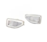 KIMISS Lámpara de Marcador Lateral de Repuesto, Luz de Señal de 261651140R, Lámparas Indicadoras Repetidoras para Sandero Stepway MK2 Pre?Facelift, Material ABS+PMM PC,