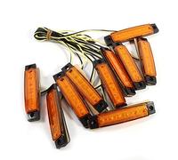 KIMISS Lámpara LED de Posición Lateral Luz de Liquidación Lámpara Indicadora LED para Camiones para Iluminación Segura y Brillante del Vehículo para Camiones, Furgonetas, Caravanas y