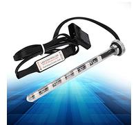 KIMISS Lámpara LED de refrigeración por Agua, Accesorios refrigerados por computadora, Kit de depósito de Luces de Acuario con Control Remoto para de 125 mm DG CLED