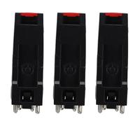 KIMISS Lápiz óptico de Fonógrafo de Vinilo de Repuesto Antiguo para Tocadiscos, Aguja de Tocadiscos de Fácil Instalación para Reproducción de, 3 uds. (Modelo de poste de plástico.)