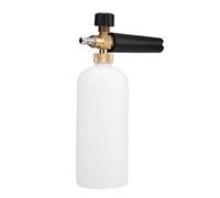 KIMISS Lavadora de lanza de espuma de nieve ajustable de 1/4 "Botella de 1L Boquilla de lavado de autos Pulverizador Lavadora de autos a presión