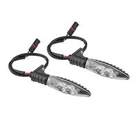 KIMISS LED para Moto, Indicadores direccionales, Kit de Luces Intermitentes, diseño Compacto, Resistente al Agua, para F800, fácil instalación