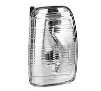 KIMISS Lente indicador para espejo retrovisor derecho, compatible con Transit MK8 2014+, cubierta transparente para luz de señalización, repuesto para puerta lateral