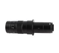 KIMISS Lente Monocular con Zoom de 180X, Montura C de 25 Mm para Cámara de Video Industrial VGA USB: Alta Definición, Aumento Ajustable, Fácil Instalación