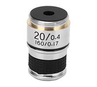 KIMISS Lente Objetivo de Alcance 20X - Interfaz RMS Cromada de Latón para Mejorar la Imagen y la Compatibilidad