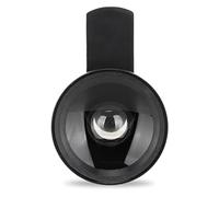 KIMISS Lente Universal para Teléfono 2 en 1 HD Clip Profesional 0.45X Gran Angular Lente Macro 12.5X, Adecuado para Tableta de Teléfono Celular - Accesorios para Teléfono de (#11)