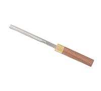 KIMISS Lima para Coronar Trastes de Guitarra con de Madera Maciza, Juego de Herramientas de Reparación de Trastes con 4 Ranuras y 2 Películas Protectoras para un Mantenimiento Eficaz de los