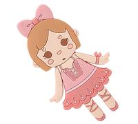 KIMISS Lindo Gancho de Pared Adhesivo para Niños para Sombreros y Llaveros - Gancho de Pared de Niña de Dibujos Animados - de Entrada Decorativo Colorido