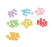 KIMISS Lindos Dijes de Donas para Manualidades - Juego de 70 Piezas de Dijes de Donas de Resina Ligeros para Hacer Manualidades - Miniaturas para álbumes de Recortes y Decoración Reescrito