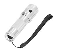 KIMISS Linterna LED multicolor para escenario, 10 colores en 1, IPX4 resistente al agua, luz RGB plateada, cambiante para exteriores o eventos, portátil