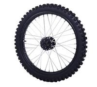 KIMISS Llanta de Rueda Trasera de 19 Pulgadas, Neumático 70/100-19, Eje de 15mm para Surron Light Bee X 2024 Todoterreno