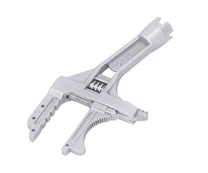 KIMISS Llave Multifuncional para Fontaneros para Fregadero y Grifo, Herramienta de Aleación de Aluminio de Gran Apertura para Espacios Reducidos