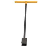 KIMISS Llave para Medidor de Agua Llave Multifunción con en T con Herramienta de Utilidad de 4 Vías para Grifos de Válvulas - Herramienta Clave para Medidor de Agua - de Cierre de (YELLOW)