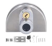 KIMISS Localización de la Puerta de Vidrio de Huellas dactilares: Bloqueo Inteligente Electrónico con Puertas de Vidrio sin Marco de Control - Lock de Seguridad de Entrada sin Llave - Herramientas y