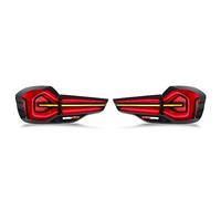 KIMISS Luces Traseras LED Impermeables Black Line para X3 G01, IX3 G08, X3M F97-2018-2021 con Luces de Marcha, Luces de Freno, Intermitentes