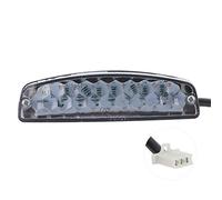 KIMISS - Luz de freno LED de borde de guardabarros trasero para motocicleta, luz de marcha de parada trasera de placa de matrícula, 12 V, 18, lámpara de señal de giro apta para 4 ruedas ATV Quad chino
