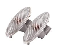 KIMISS Luz de Señal de Giro, 2 Piezas Luz de Marcador Lateral Lámpara de Señal de Giro ámbar para Corolla Camry Yaris RAV4