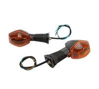 KIMISS Luz de Señal de Giro de Motocicleta, Luz Indicadora de Luz de Señal de Giro Delantera ABS 12V Intermitentes Lámpara Indicadora de Repuesto para DL 1000 VStrom 20062012