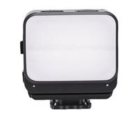 KIMISS Luz LED Magnética, 3 Temperaturas de Color, 20 Chips LED, 4 Niveles de Atenuación con Soporte de Zapata Fría y Orificio para Tornillo de 1/4, para Cámara Action 6, Fotografía,